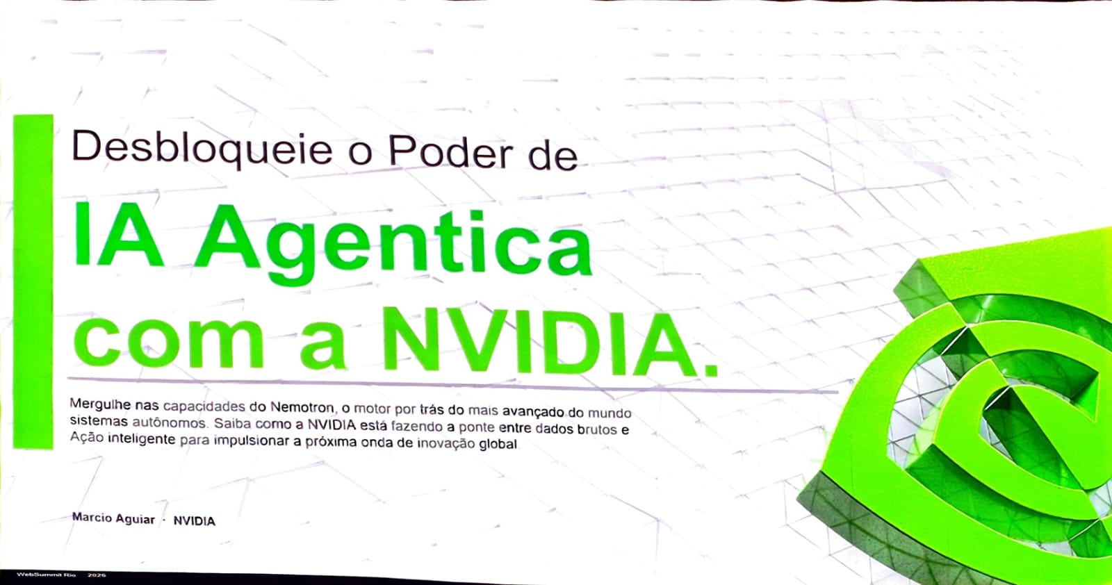 Slide 1 da apresentação NVIDIA Nemotron